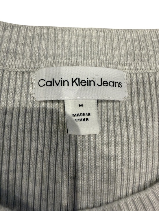 💜5/$50💜 Calvin Klein Jeans Light Gray Maxi Dress - Picture 3 of 8